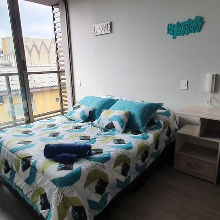 Ferienwohnung Apartaestudio Chapinero Balcon Bogotá Exterior foto