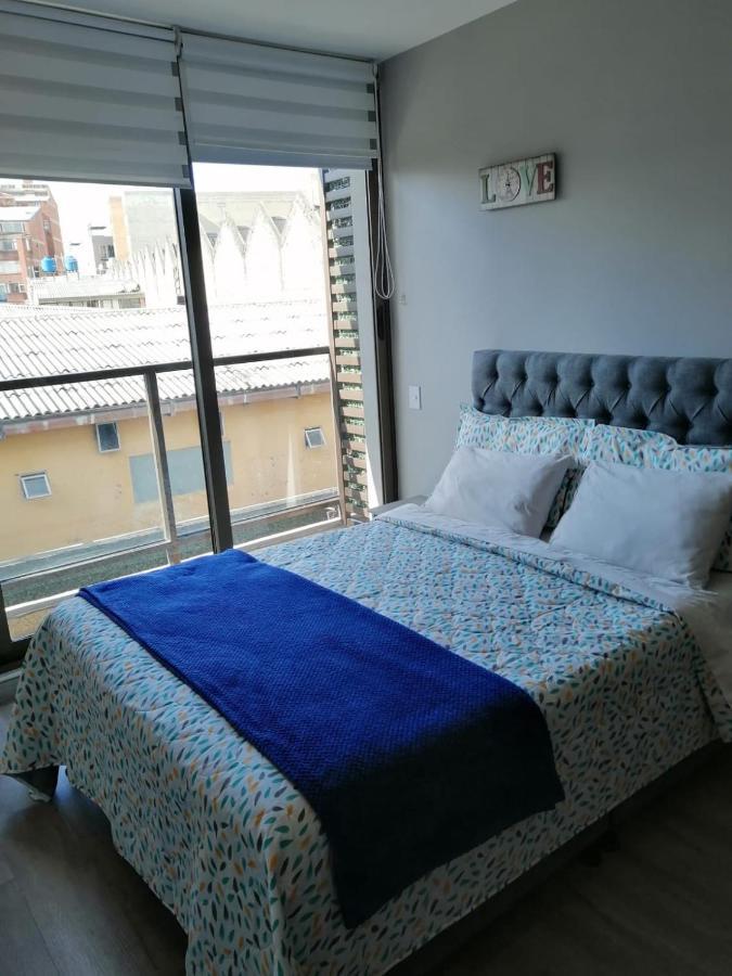 Ferienwohnung Apartaestudio Chapinero Balcon Bogotá Exterior foto
